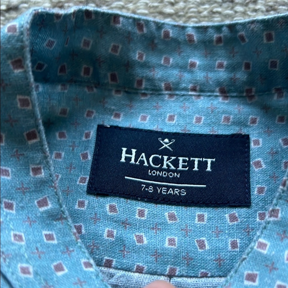 Blue Button-Up Shirt - Picture 2 of 7